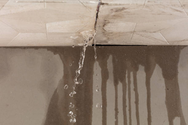 Professional Commercial Water Damage Restoration technician working in Key Colony Beach, FL